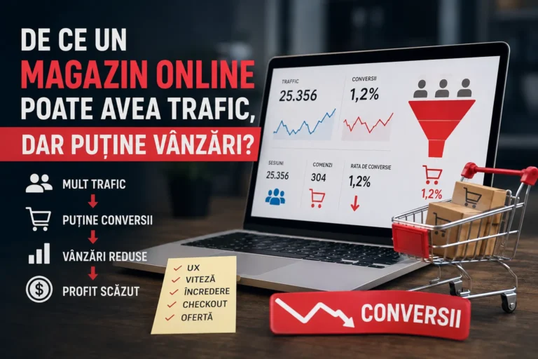 De ce un magazin online poate avea trafic, dar puține vânzări? De ce un magazin online poate avea trafic, dar puține vânzări