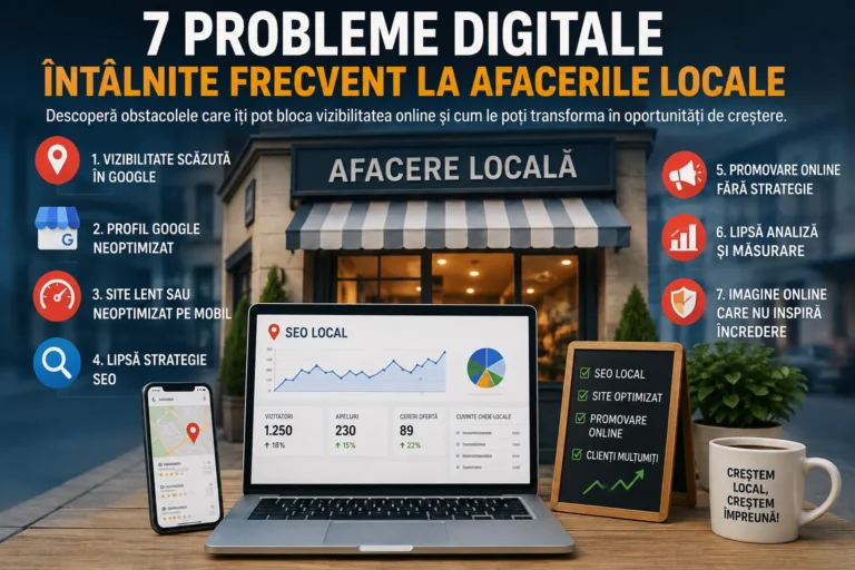 probleme digitale la afacerile locale